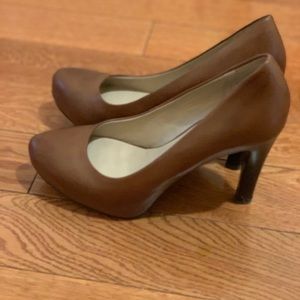 Franco Sarto Brown Heels